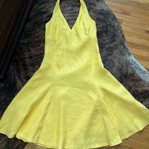 Ralph Lauren Halter 👗 Dress 💛 Knee Length